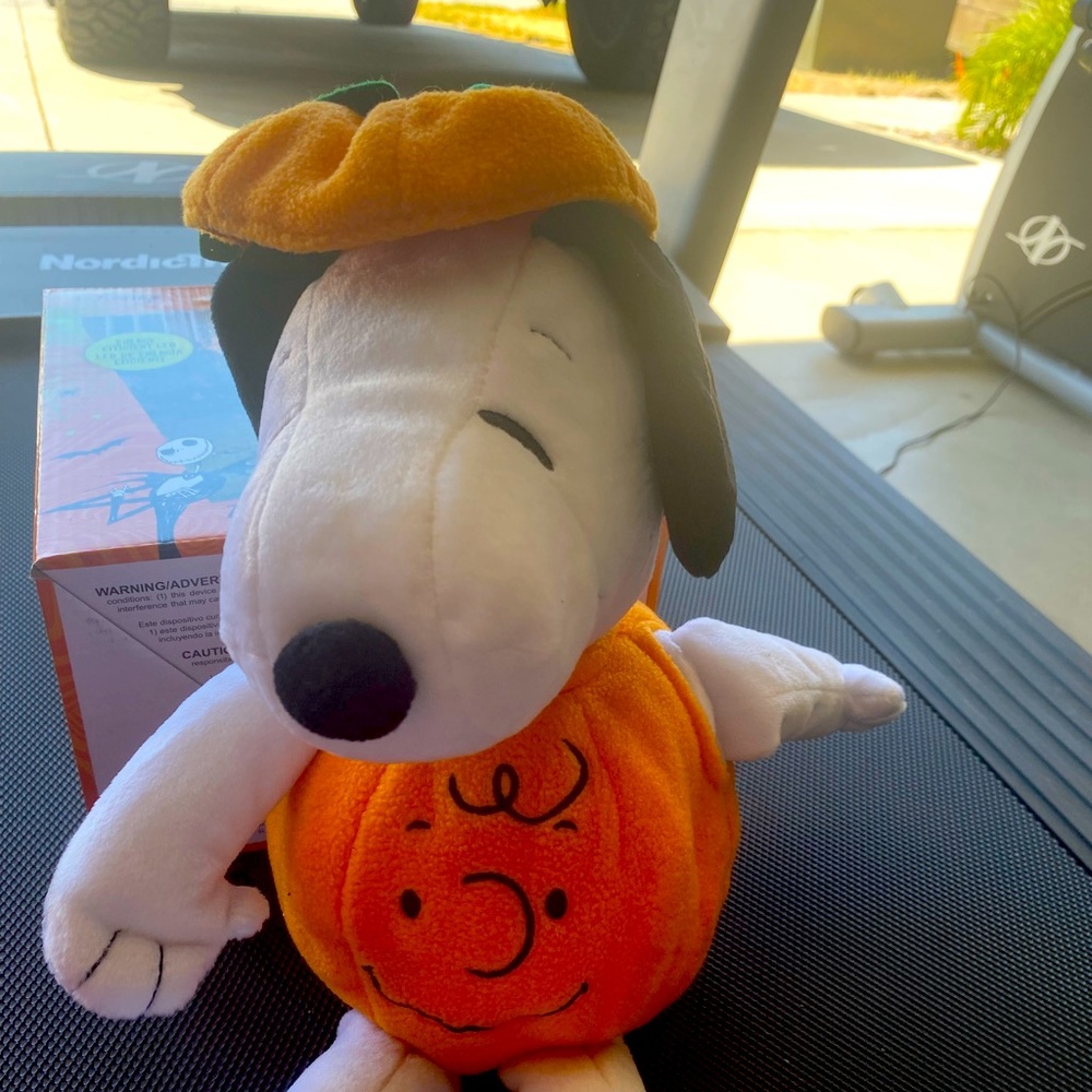 Hallmark snoopy Halloween plush